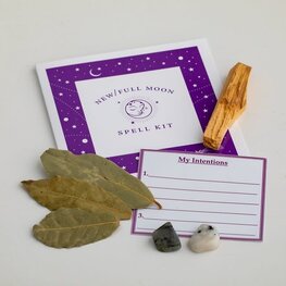 New Moon & Full Moon Mini Ritual Spell Kit