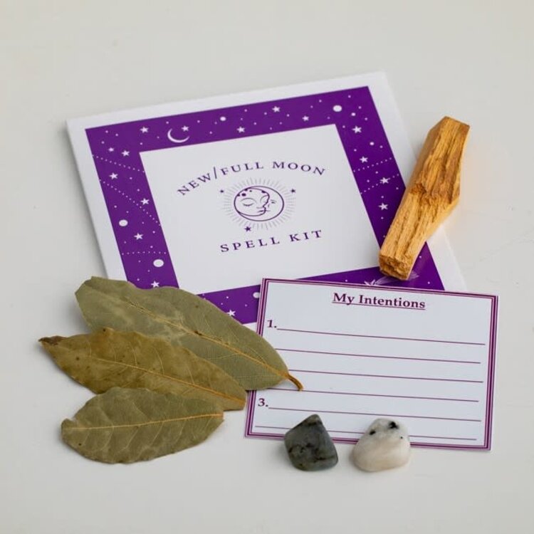 New Moon & Full Moon Mini Ritual Spell Kit