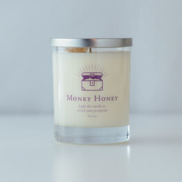 Mystic Valley Money Honey Candle 13.5 oz