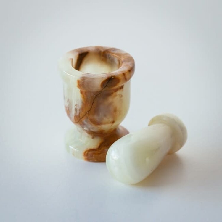 Green Onyx Mortar and Pestle 1.5 in.