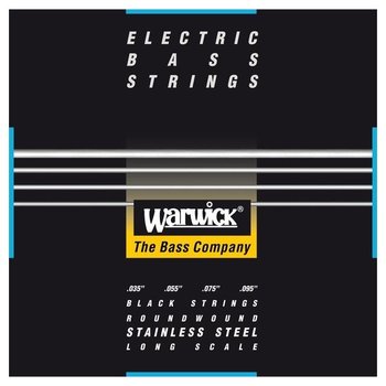 Warwick Black Label Bass Strings 4-String (Long Scale) Set, Light 035/095 (40230 L 4)