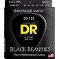 DR Strings BKB6-30 Black Beauties Hi-Performance Coated Bass Strings (30-125, 6-String Set)
