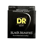 3x (three sets) DR BKE-9 Black Beauties Electric Guitar Strings (9-42) K3ª Black Coated