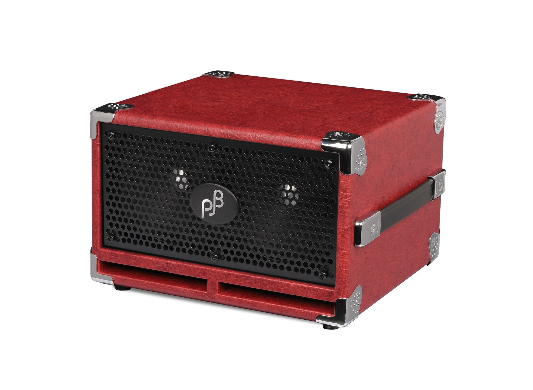 Phil Jones Compact 2 (C2), 200W 2 x 5" 8½ (8-ohm), 40Hz-15KHz, "Piranha" Series Bass Cabinet, Red