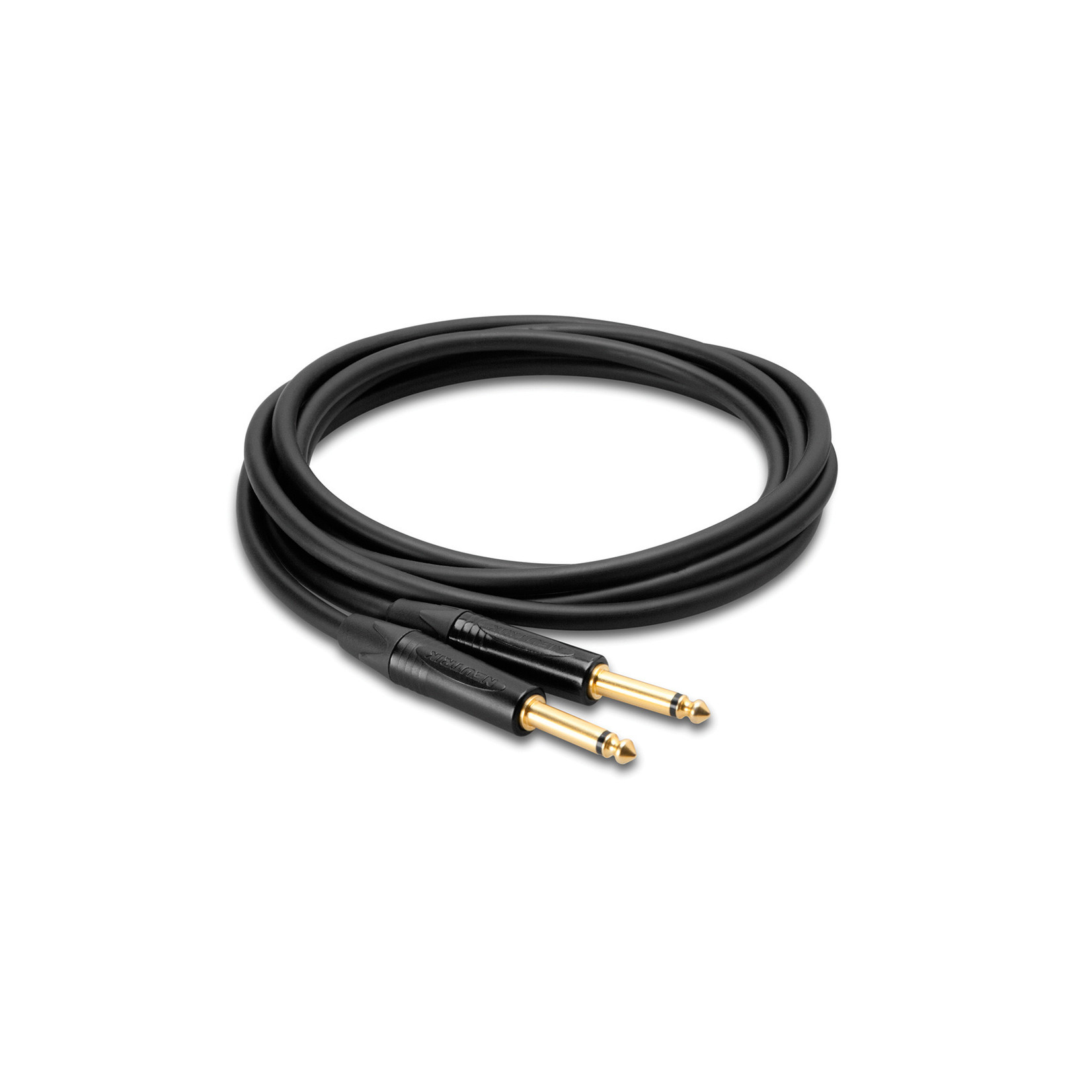 Hosa Hosa Edge 15-foot premium (top tier) Guitar Cable, Neutrik Connectors, 1/4" Straight-Straight, Black