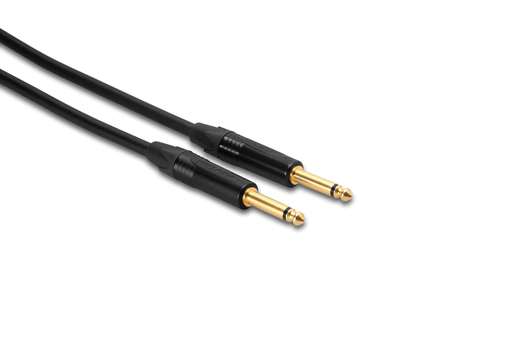 Hosa Edge 20-foot premium (top tier) Guitar Cable, Neutrik Connectors, 1/4" Straight-Straight, Black