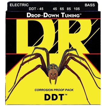 DR Strings DDT-45 Drop-Down Tuning Bass Strings (45 65 85 105)
