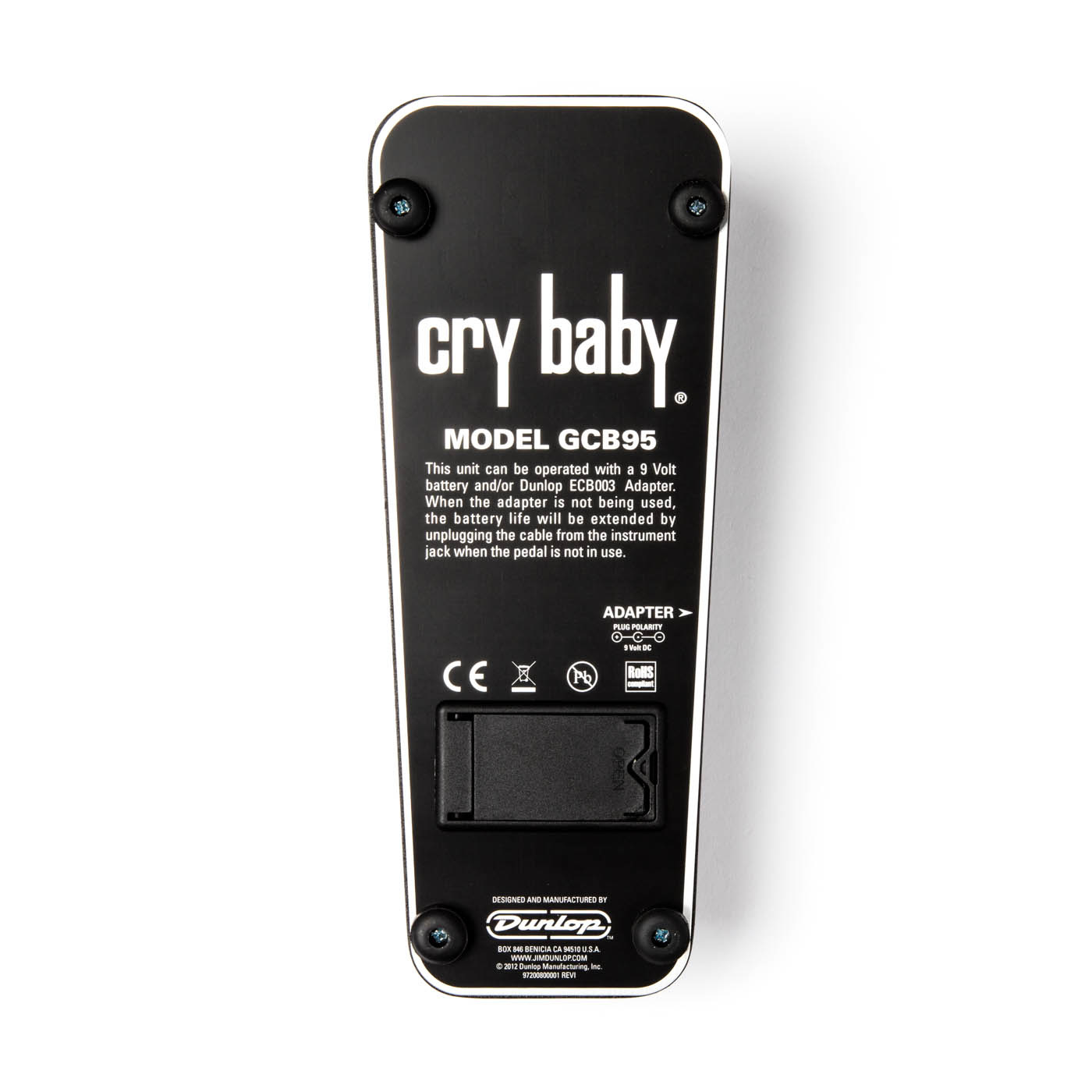 Dunlop Cry Baby Standard Wah (GCB95)