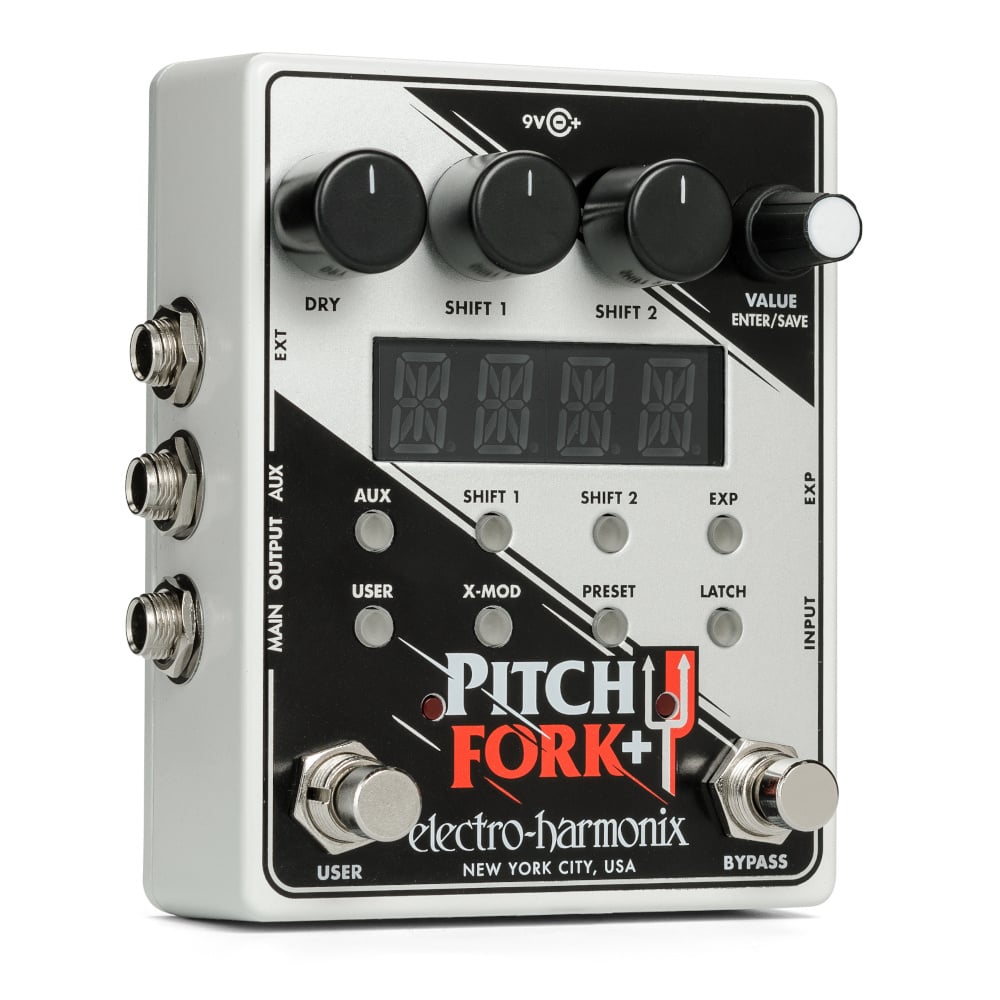 Electro-Harmonix Pitch Fork Plus Polyphonic Pitch Shifter / Harmony Pedal