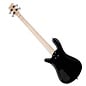 Warwick Pro Series Streamer CV-4 String Bass, Solid Black High Polish, Made in Germany (GPS), 2023