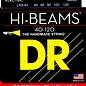 DR Strings LR5-40 Light 5's Hi-Beam Stainless Steel (Round Core) Bass Strings