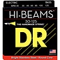 DR Strings HI-BEAMª - Stainless Steel Bass Strings: 6-String Medium 30-125, MR6-30