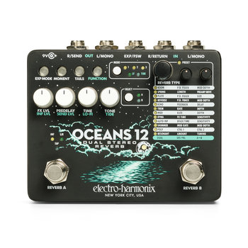 Electro-Harmonix Oceans 12 Dual Stereo Reverb