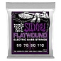 Ernie Ball 2811 Slinky Flatwound Power Electric Bass Strings (55-110)