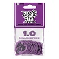 Ernie Ball 1.0mm Purple Everlast Picks 12-pack, Purple