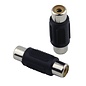Pig Hog Solutions - RCA(F) to RCA(F) Mono Adapters/Couplers/Extenders (2-Pack), PA-2RCAF