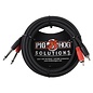 Pig Hog Solutions - 10FT RCA to 1/4" TS Dual Cable, PD-R1410