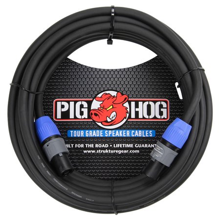 Pig Hog Tour Grade Speaker Cable, 5ft (14 gauge wire), Neutrik Speakon to Speakon, PHSC5SPK