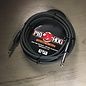 Pig Hog Tour Grade 10ft, 8mm, 1/4" TRS - 1/4" TRS Cable (PTRS10), Black