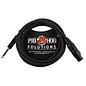 Pig Hog Solutions - 10FT TRS(M)-XLR(F) Balanced Cable, Connect Microphone or Mixer Output to 1/4"