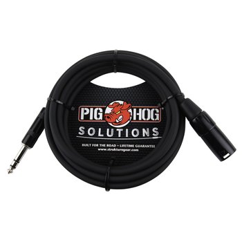 Pig Hog Solutions 10FT TRS(M) to XLR(M) Balanced Cable PX-TMXM2