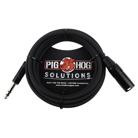 Pig Hog Solutions 10FT TRS(M) to XLR(M) Balanced Cable PX-TMXM2