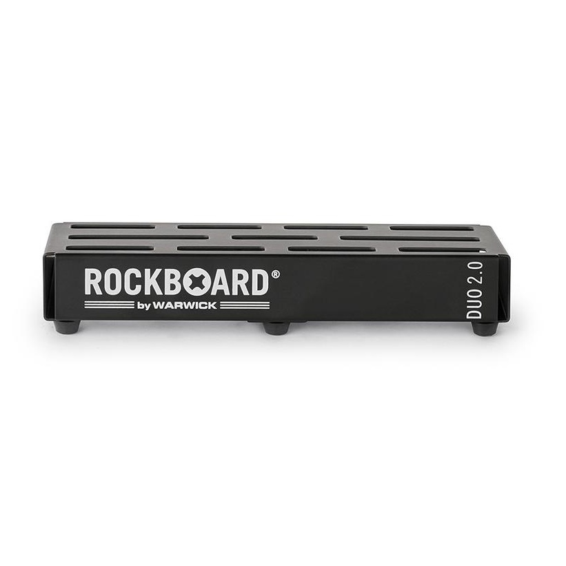 Rockboard Duo 2.0 Small (3-5 pedals) Pedalboard with Gigbag (12 5/8" x 5 1/2")