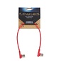 Rockboard Flat MIDI Cable - 30 cm (11 13/16"), Red , Angled Plugs