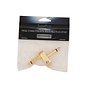 RockBoard SliderPlug Pedal Connector with Adjustable Plug Offset, Gold