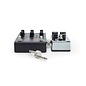 Rockboard Compact Pedal Z-Connector, Nickel - Plug to Plug Length: 10mm / 3/8"