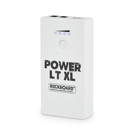 RockBoard Power LT XL 2,000 mA Rechargeable Lithium-Ion battery, White - power pedals, charge phone