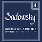 Sadowsky Blue Label Bass Strings, Stainless Steel Flatwound, 4-String Set (045-105)