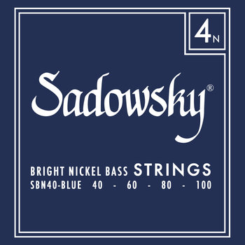 Sadowsky Blue Label Bass Strings Set - Nickel - 4 String (40-100)