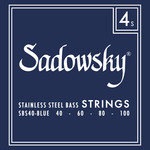 Sadowsky Sadowsky Blue Label Bass Strings, Stainless Steel - 4-String Set, (040-100)