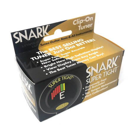 Snark ST-8 Super Tight Clip-On Chromatic Tuner for Guitars, Basses, and all Instruments