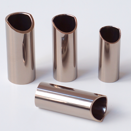 The Rock Slide  Polished Brass Guitar Slide