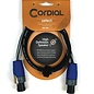 Cordial Cables Premium Speaker Cable with speakON to speakON Connectors, Select Series - Premium 2-Pole, 1.5mm² Gage Selecter, 3-Foot Cable
