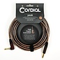 Cordial Premium High-Copper 10-foot (3m) "Metal" Instrument Cable with Angle Silent Plug, Translucent Sleeve (CSI3RP-METAL-SILENT)