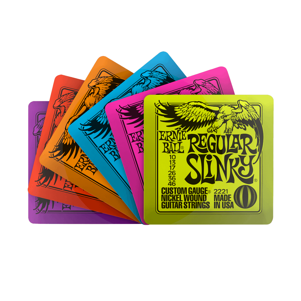 Ernie Ball Slinky Coaster - 6 Pk