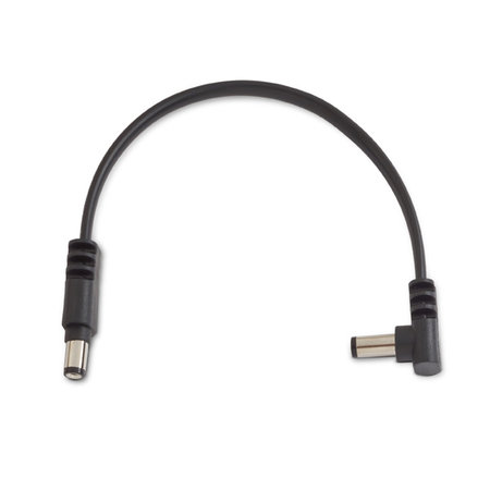 RockBoard Flat Power Cable - Angled/Straight - 15 cm / 5 29/32"