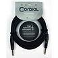 Cordial Cables 10-foot Instrument/Guitar Cable with Neutrik Style Connectors (REAN), Essential Series - 1/4" TS to 1/4" TS Straight