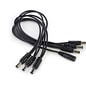 RockBoard Pedal Power Flat Daisy Chain Cable - 6 Outputs - Straight