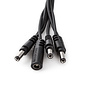 RockBoard Pedal Power Flat Daisy Chain Cable - 6 Outputs - Straight