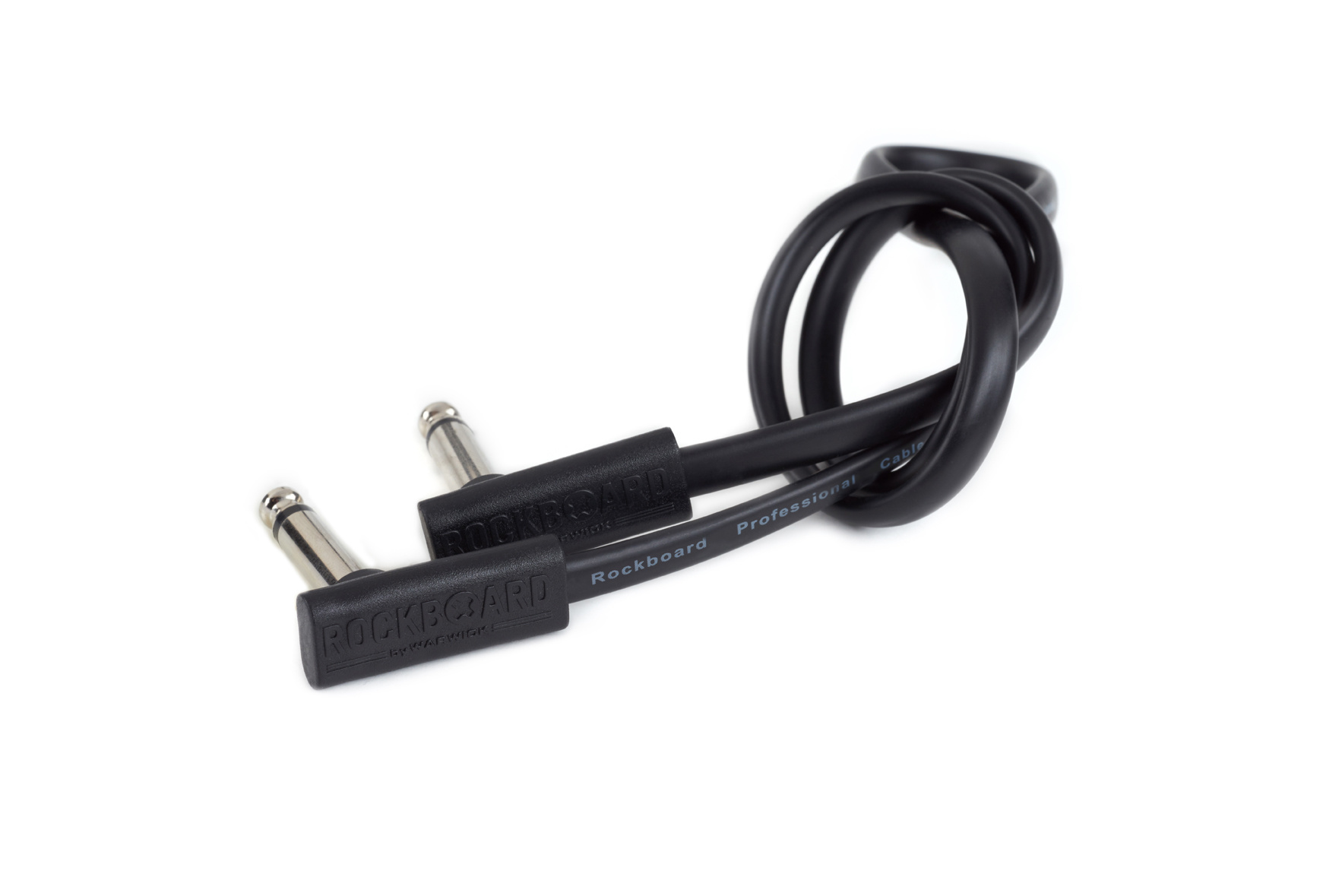 Rockboard Flat Patch Cable 45 cm / 17.72 in, Black