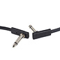 RockBoard Black Flat Patch Cable 2.62 ft / 80 cm / 31.5 in (RBO CAB PC F 80 BLK)