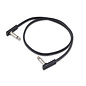 Rockboard  Black Flat Patch Cable 1.96 ft / 60 cm / 23 5/8 in (RBO CAB PC F 60  BLK)