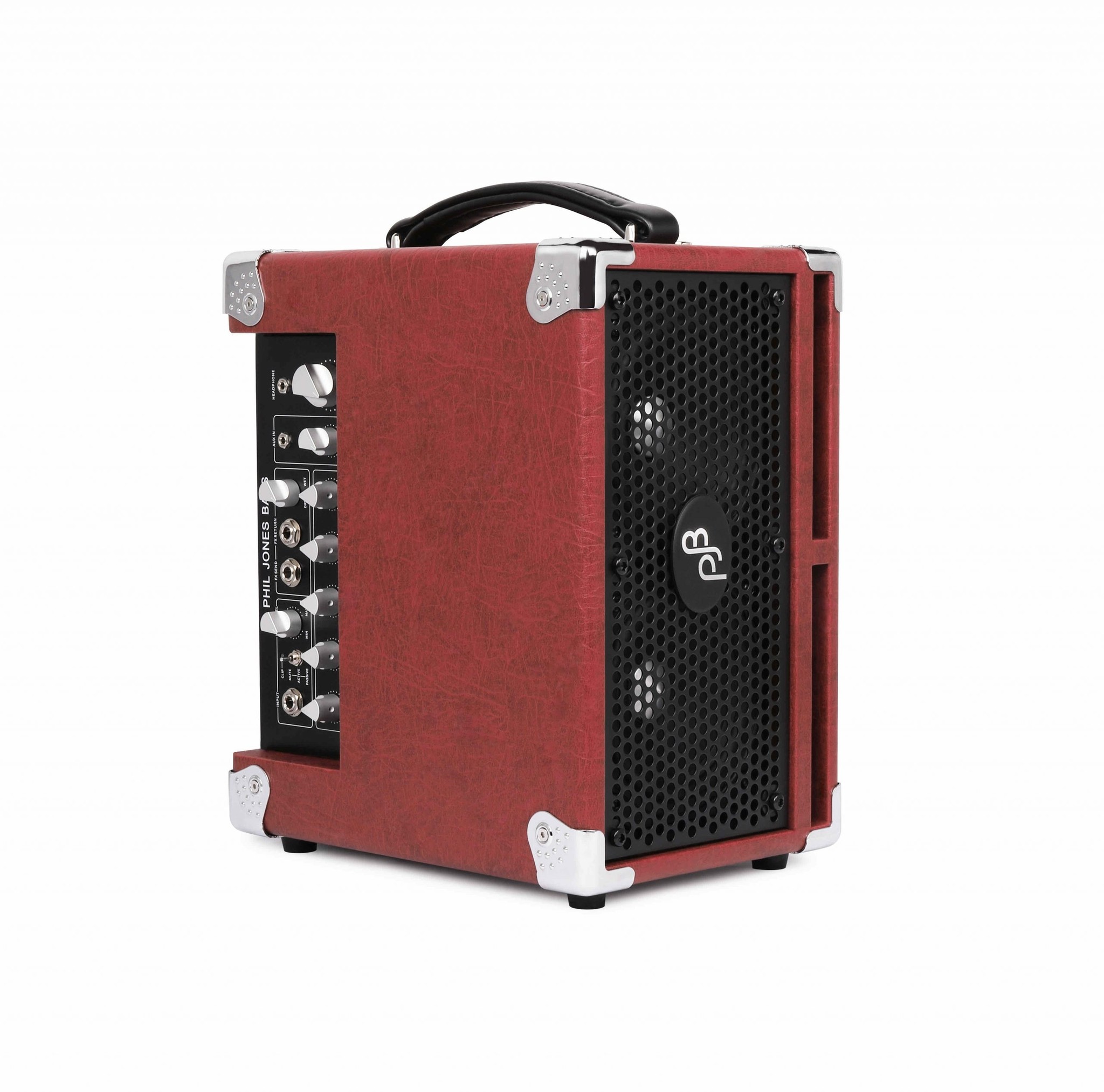 Phil Jones Bass Cub Pro 120W Micro Combo Amp 2x5" (BG-120R), Red Cabinet