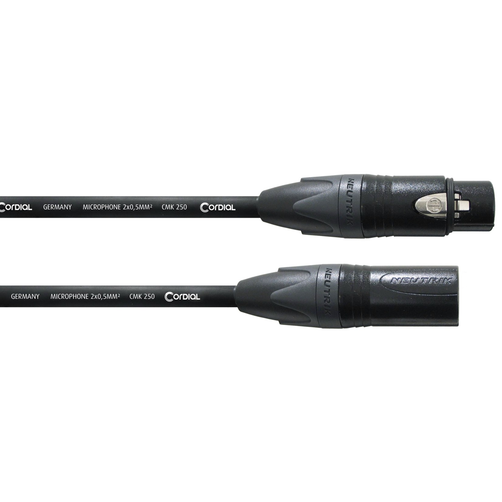 Cordial Cables Cordial 8ft / 2.5m Premium High-Copper Studio Microphone (XLR) Cable