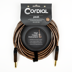 Cordial Cables Cordial 3m (10 ft) Premium High-Copper Cable, 1/4" Neutrik Plugs, CSI 3 PP-METAL