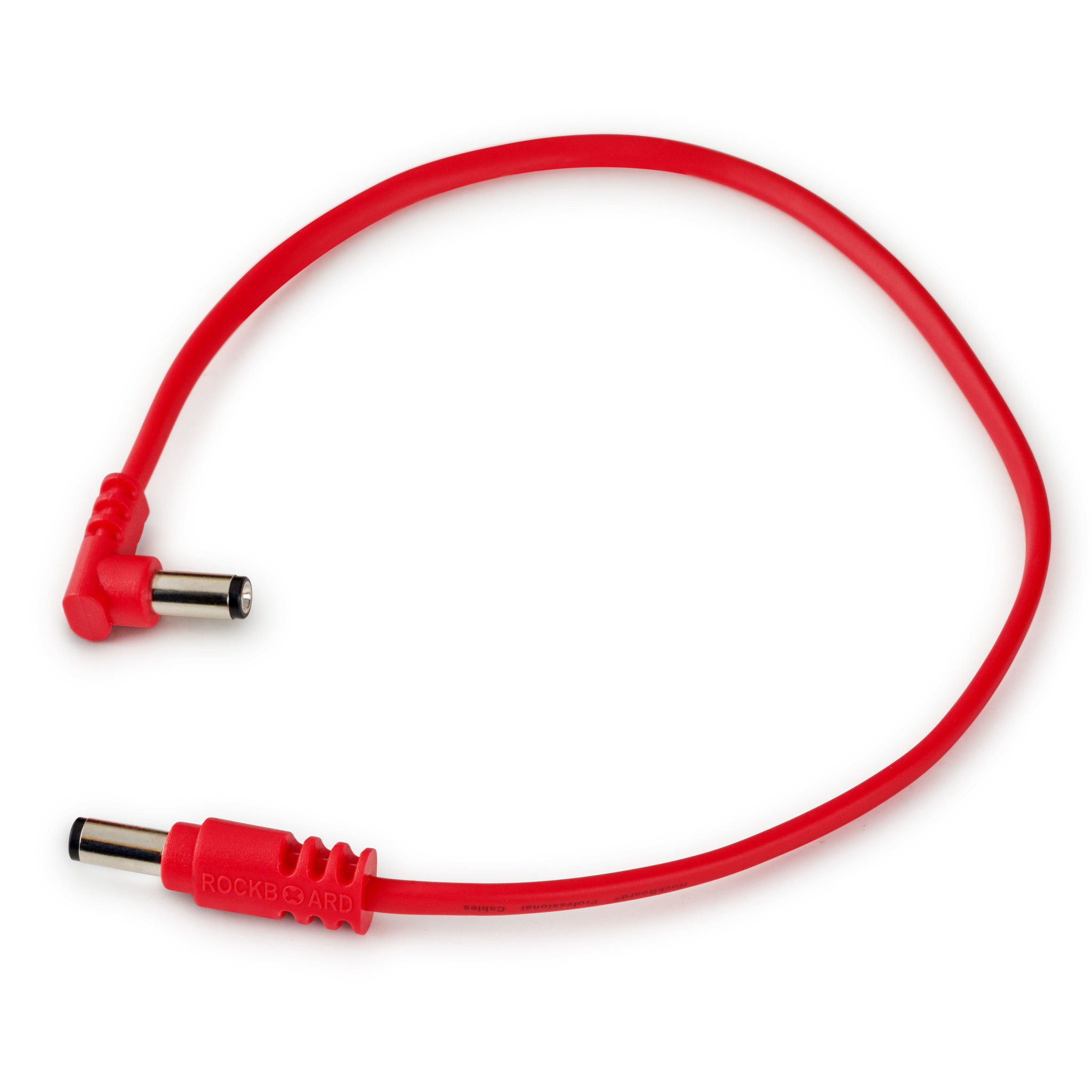 Rockboard Flat Polarity Reverser Cable, 11.81” , angled/straight, red